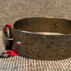 Brass Collar with Lock & Key, ca. 1890