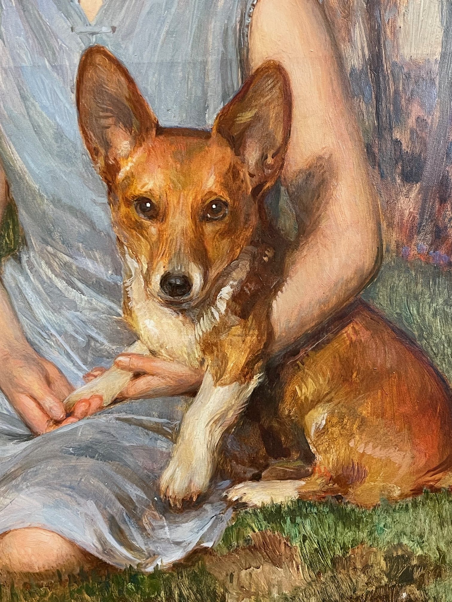 Girl and a Corgi, 1939 - Image 3