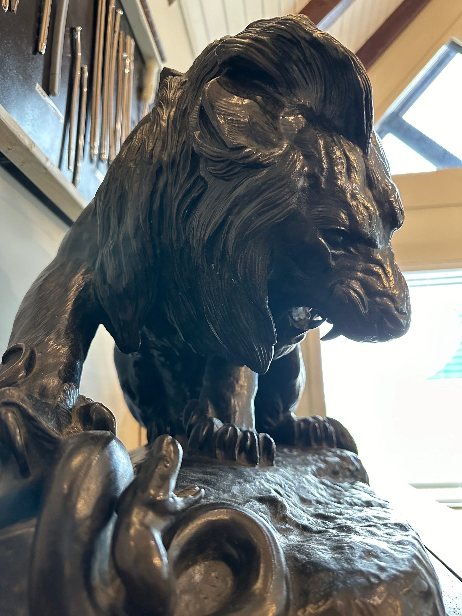 Lion with a Serpent, 1832 - Image 3
